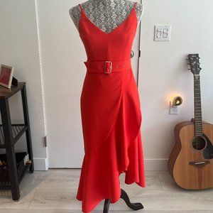 Red, Evernew Dress, Size 2